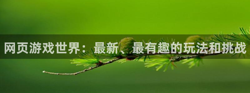 极悦娱乐4主管：网页游戏世界：最新、最有趣的玩法和挑战