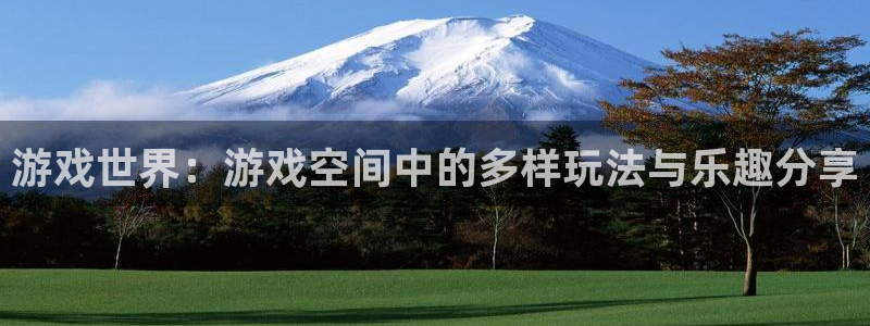 极悦娱乐测速登陆：游戏世界：游戏空间中的多样玩法与乐趣分享