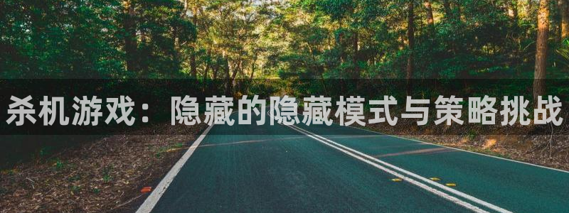 极悦娱乐注册测速：杀机游戏：隐藏的隐藏模式与策略挑战